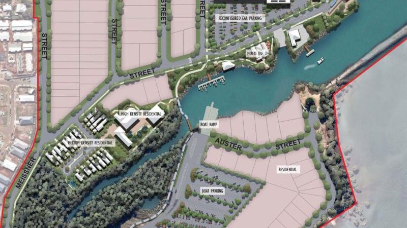 Construction begins on new boat ramp and temporary car park at Weinam Creek